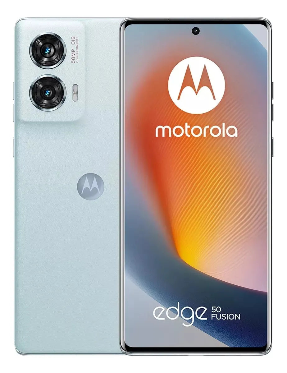 Moto Edge 50 Fusion 256gb + 8gb Ram Nuevo Azul + Buds