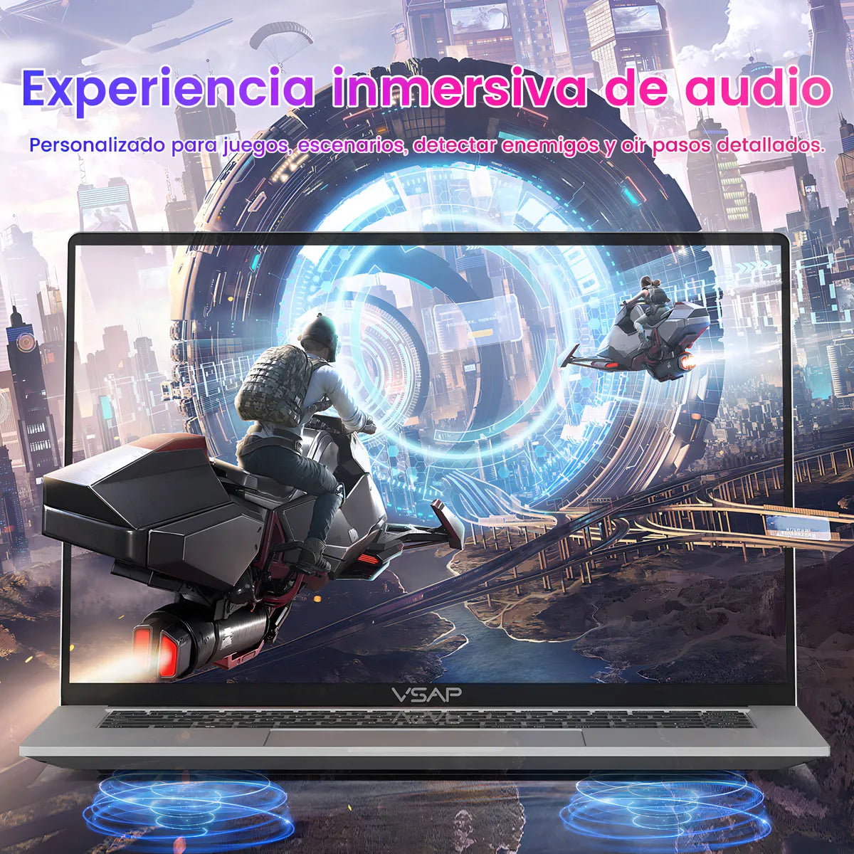 Notebook VSAP 16 Pulgadas Intel Core i7 13620H 16GB 512GB SSD Windows 11 Pro